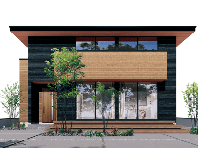 CASE3 2階建て住宅の外観