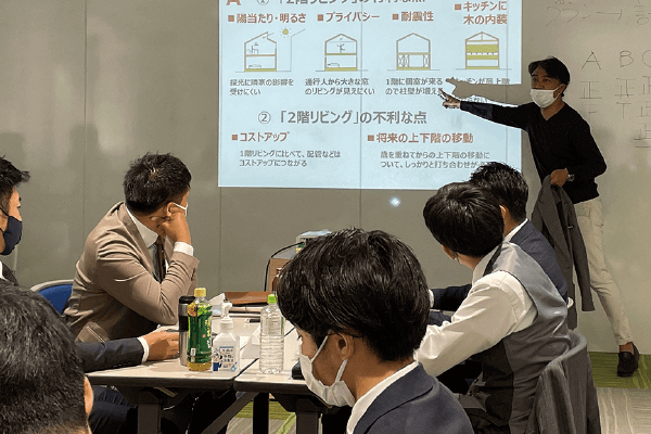 ノーブルカレッジの研修風景