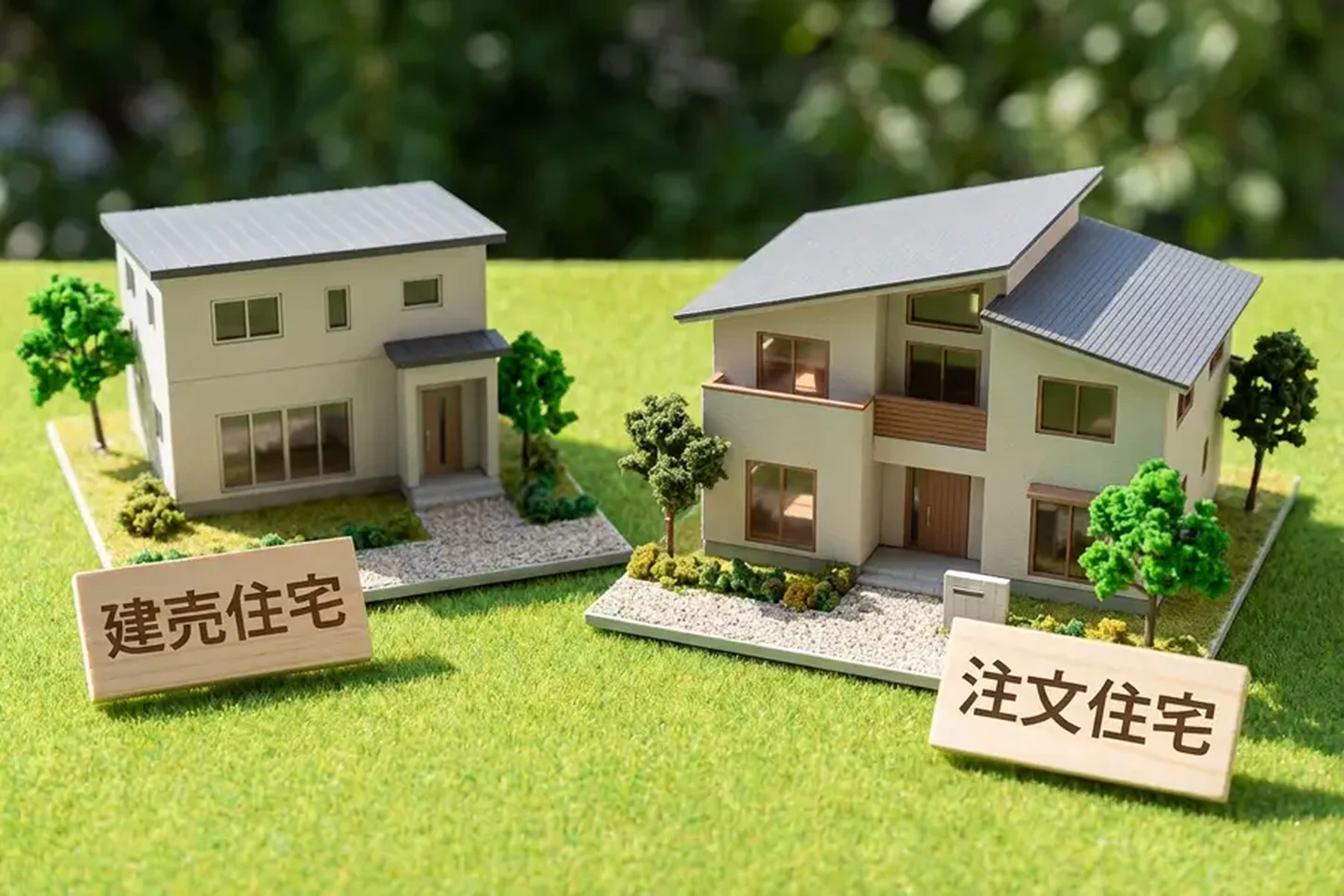 注文住宅と建売住宅の違い