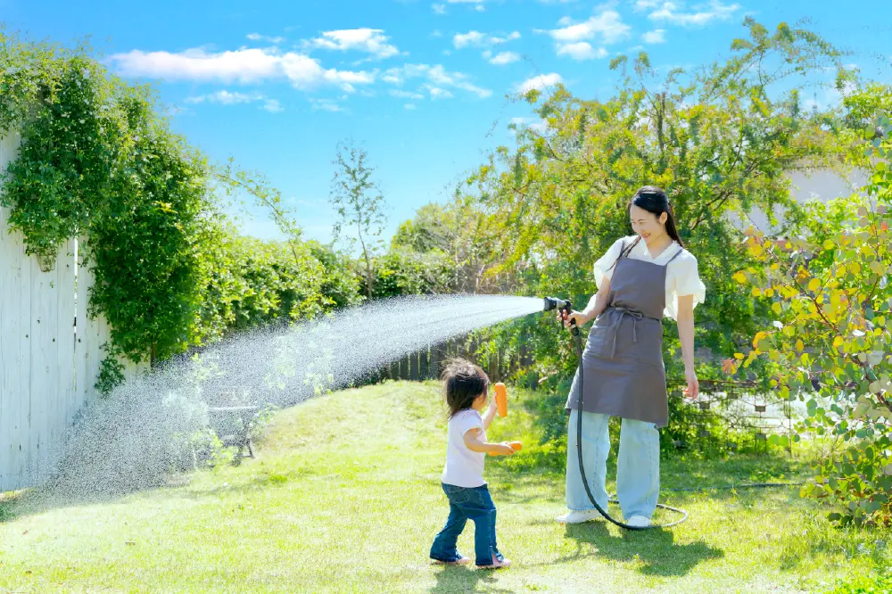 閑静な住宅街が広る穏やかな住環境