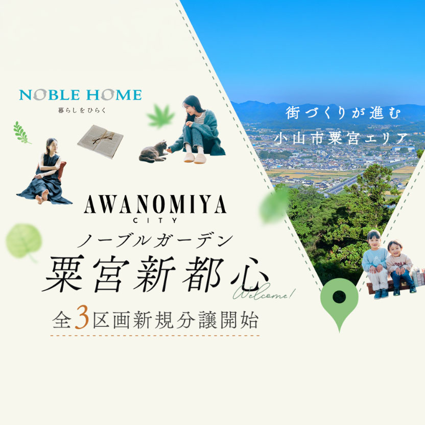 小山市粟宮新規分譲地説明会