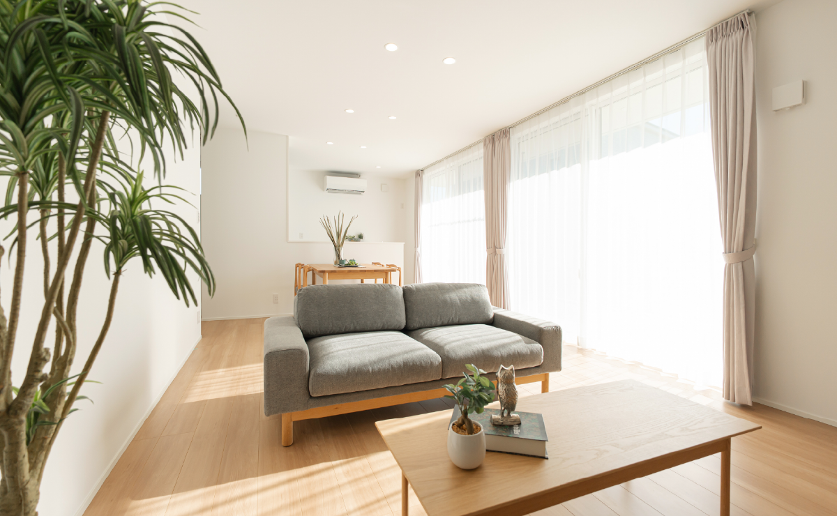 自然光が広がる、優しい時間が流れる住まい。