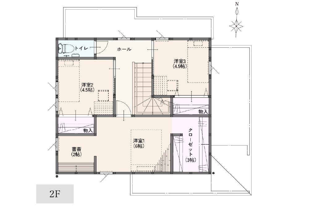 2階間取り図