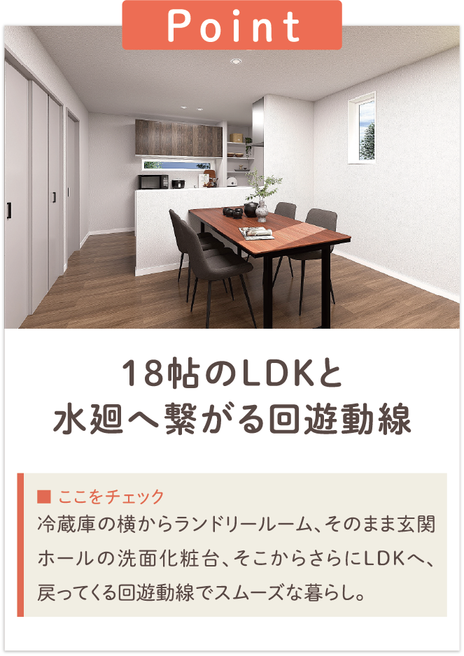 画像：アリエス・テラス江曽島No.9の物件ポイント2