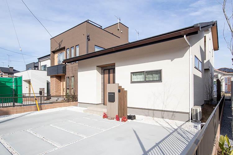 1.5階建の施工事例画像