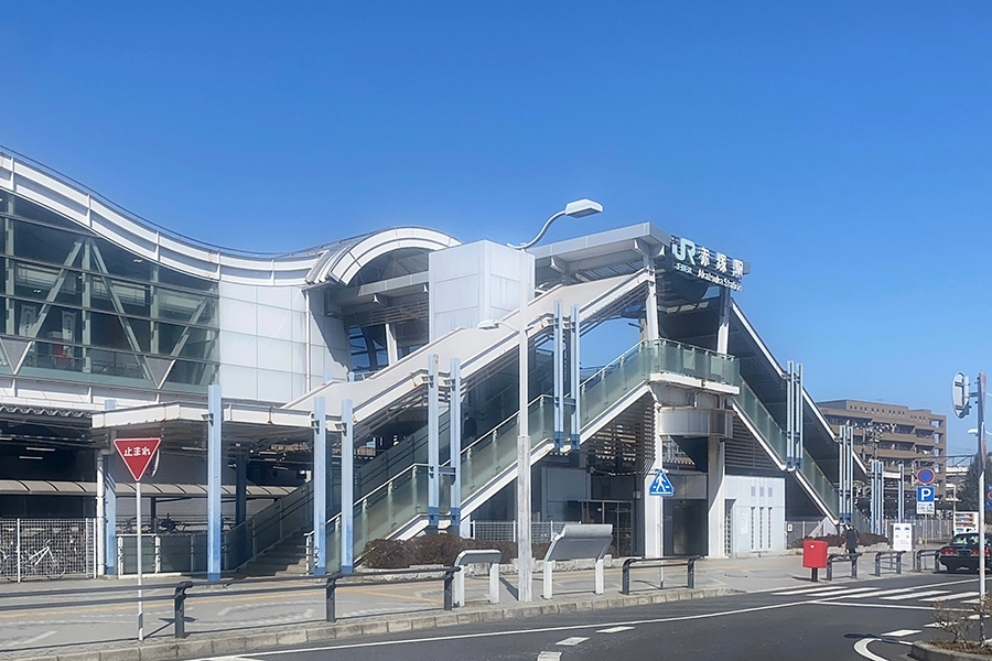 画像：JR赤塚駅