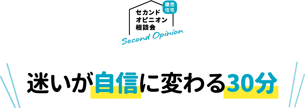 迷いが自信に変わる30分