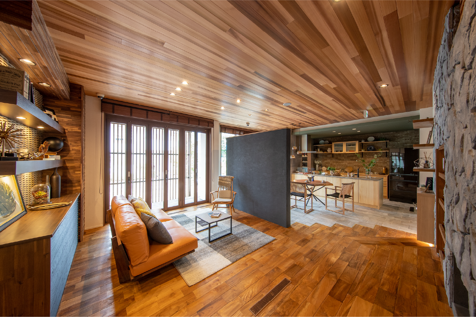 大空間リビングの画像