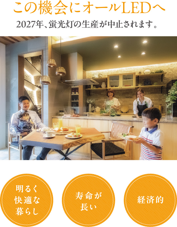 この機会にオールLEDに