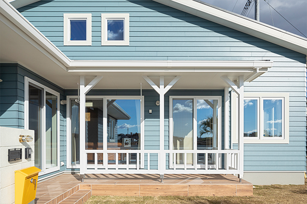 施工事例｜カリフォルニアスタイルの平屋