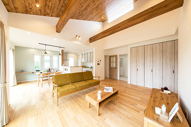 施工事例｜暮らしやすさにこだわった開放感あふれる平屋の住まい