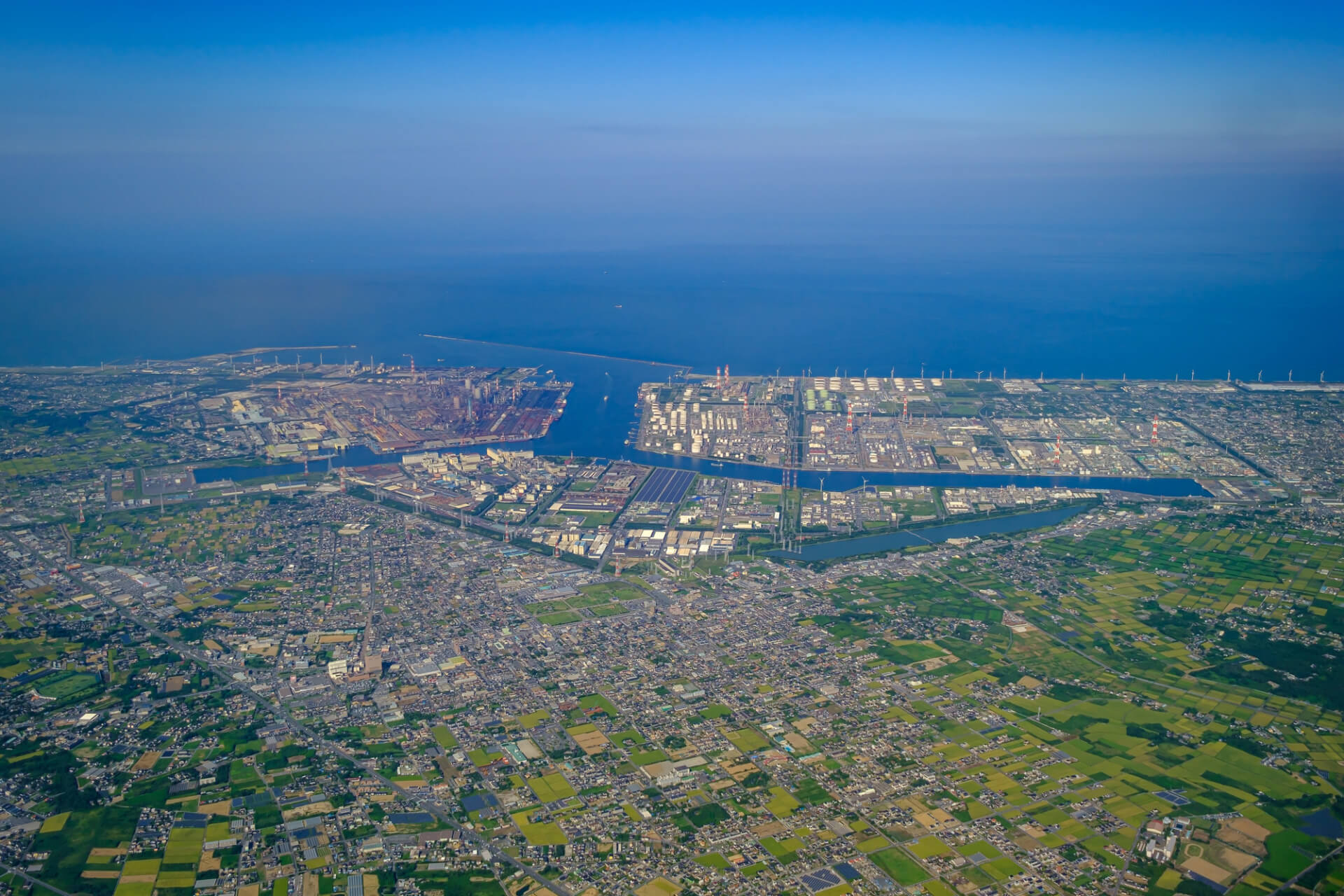 神栖市航空写真