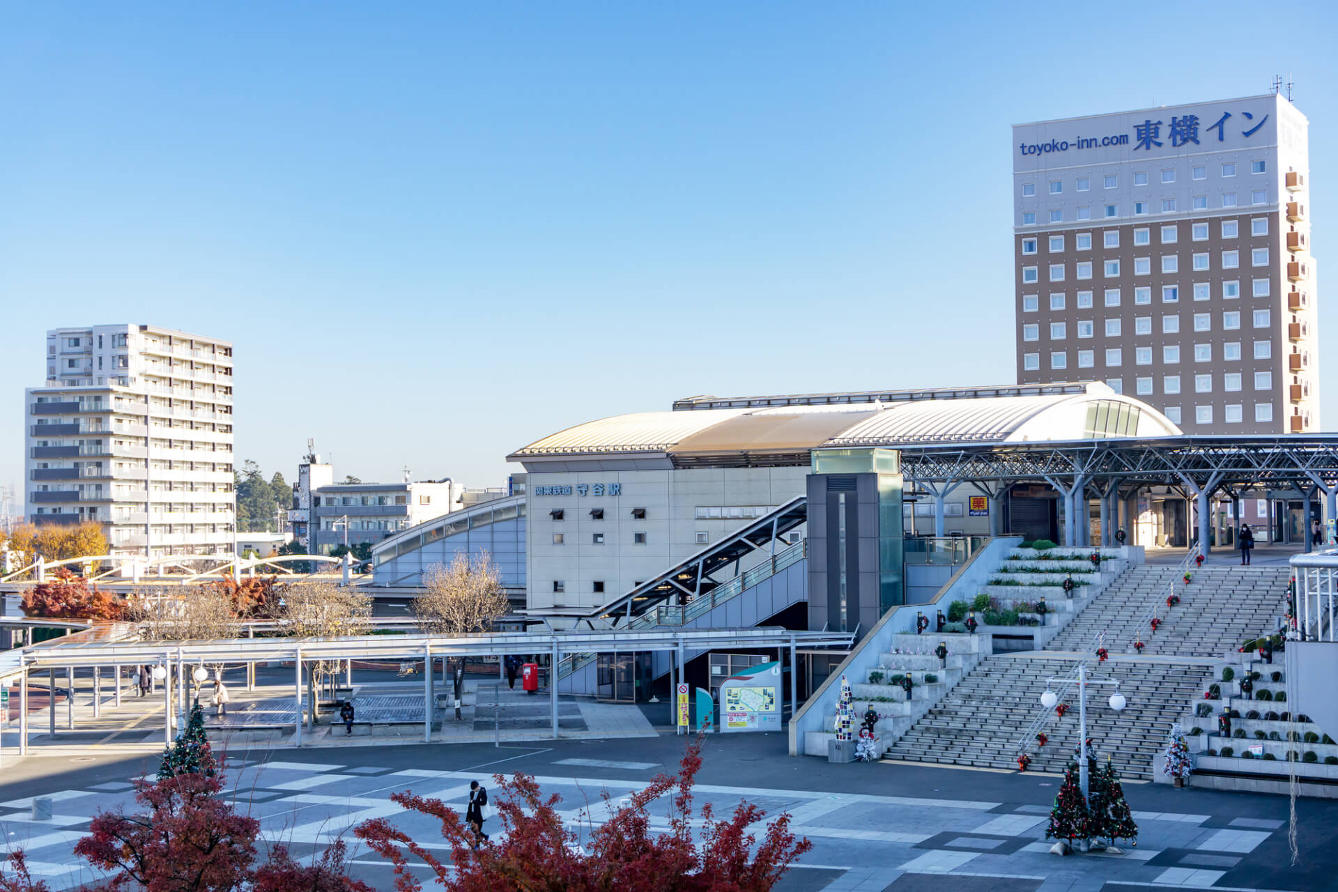 駅前風景 守谷駅