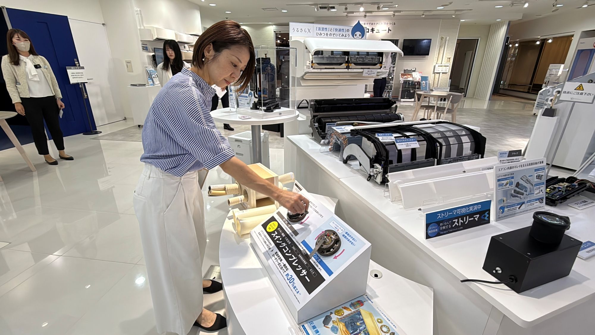 スイング圧縮機＿ロータリー圧縮機をテスト