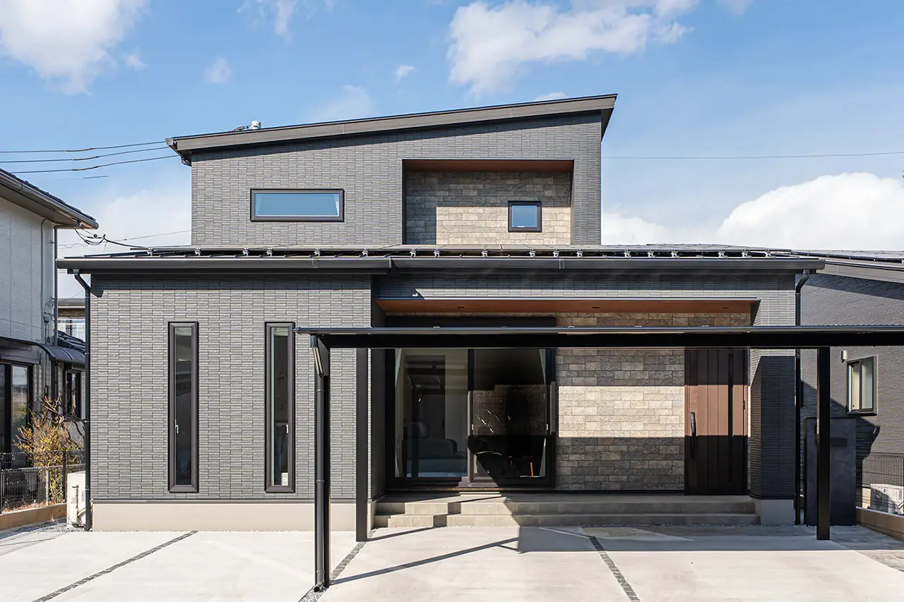 凛としたグレーモダン