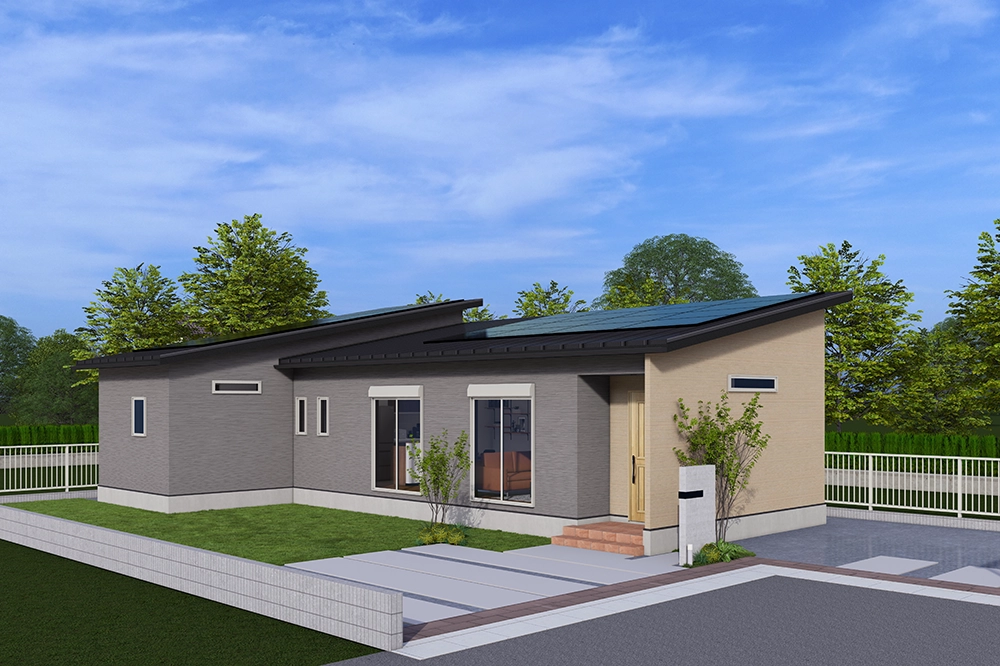 外観画像：セキュレア水戸内原スローライフガーデンNo.4